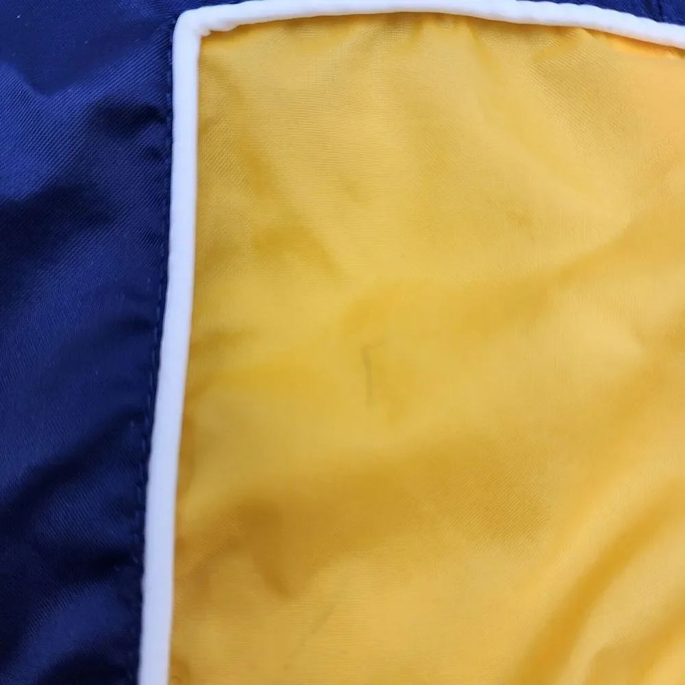 Nike‎ Kids Boys Size 7 Navy Yellow Windbreaker Jacket